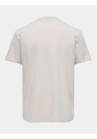 Only & Sons T-Shirt Lex 22028171 Szary Relaxed Fit. Kolor: szary. Materiał: bawełna #4