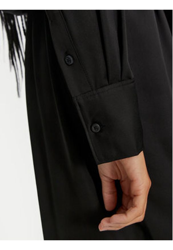 Calvin Klein Sukienka koszulowa K20K207455 Czarny Regular Fit. Kolor: czarny. Materiał: syntetyk. Typ sukienki: koszulowe