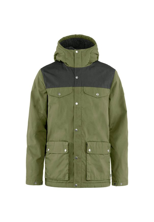 Fjällräven - Kurtka Zimowa Fjall Raven Greenland M Dorosłych. Kolor: zielony. Sezon: zima. Sport: turystyka piesza