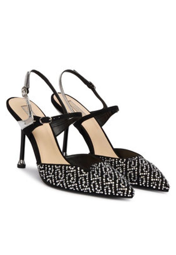 Liu Jo Szpilki Demi 13 SA6009 TX527 Czarny. Kolor: czarny. Materiał: materiał. Obcas: na szpilce