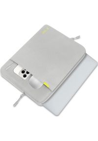 TECH-PROTECT - Etui Tech-Protect Defender Laptop 13-14 szary. Kolor: szary. Materiał: mikrofibra, poliester, materiał. Styl: elegancki, casual
