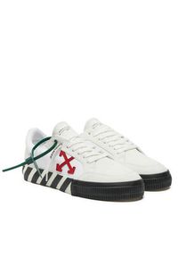 OFF-WHITE - Off-White Sneakersy OMIA085S22LEA0010125 Biały. Kolor: biały. Materiał: zamsz, skóra #5