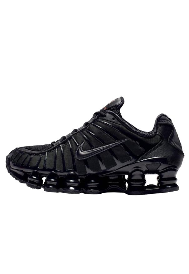 Buty do chodzenia dla dorosłych Nike Shox TL Black Max Orange. Kolor: czarny. Sport: turystyka piesza