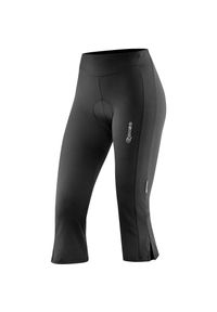 GONSO - Damskie legginsy 3/4 dzwony Gonso Essential. Kolor: wielokolorowy, szary, czarny. Sport: kolarstwo #1