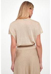Marella - Sweter damski lureksowy Sicilia MARELLA MONOCHROME