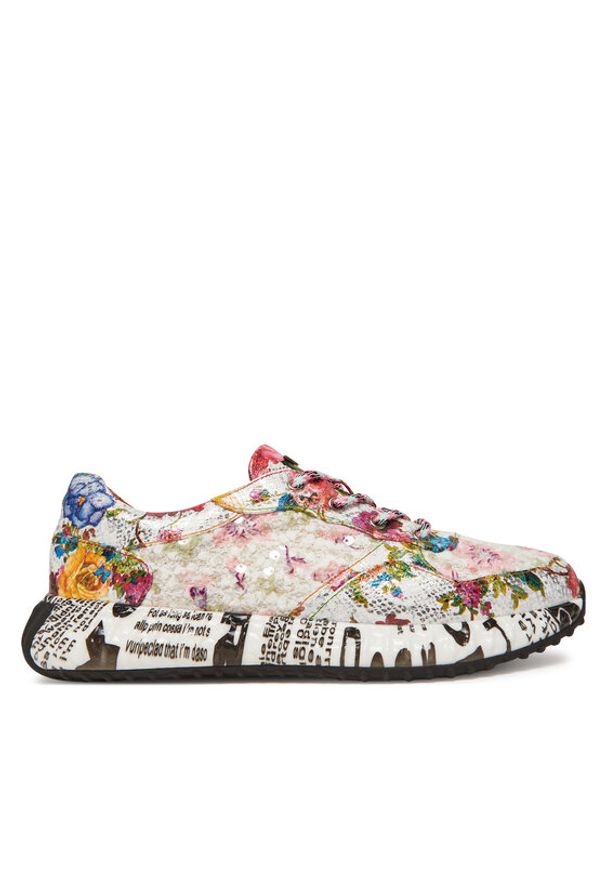 Laura Vita Sneakersy Burton 05 Kolorowy. Materiał: materiał. Wzór: kolorowy