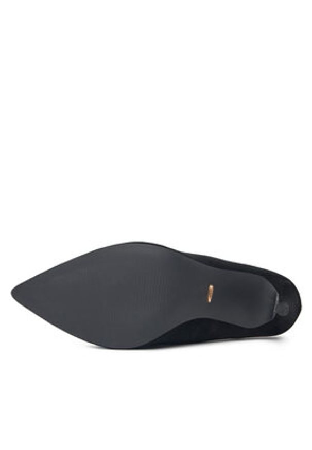 DeeZee Szpilki 92831-201-BLACK SU Czarny. Kolor: czarny. Materiał: materiał. Obcas: na szpilce