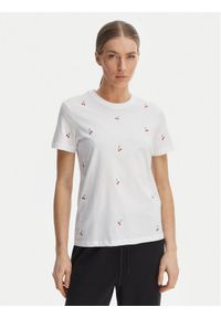only - ONLY T-Shirt Ketty 15288473 Biały Regular Fit. Kolor: biały. Materiał: bawełna #1