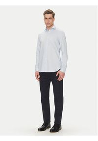 Michael Kors Koszula MK0DS01555 Błękitny Slim Fit. Kolor: niebieski. Materiał: syntetyk #5