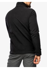 Bluza polarowa męska Vaude Rosemoor Fleece Jacket II. Kolor: czarny. Materiał: polar. Wzór: aplikacja