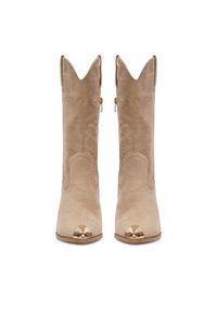 DeeZee Kowbojki 9352 Beżowy. Kolor: beżowy. Materiał: materiał #4