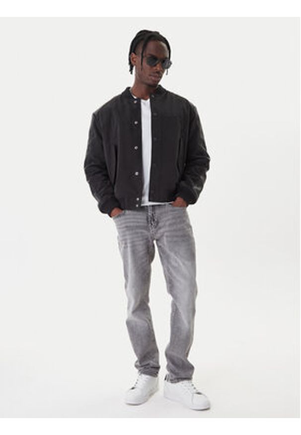 G-Star RAW - G-Star Raw Kurtka bomber Varsity D26928 C408 Czarny Regular Fit. Kolor: czarny. Materiał: syntetyk