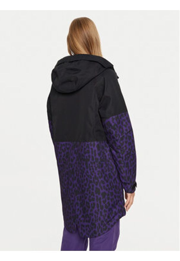 Colourwear Kurtka narciarska Gritty Parka W 7010316 Czarny Regular Fit. Kolor: czarny. Materiał: syntetyk. Sport: narciarstwo