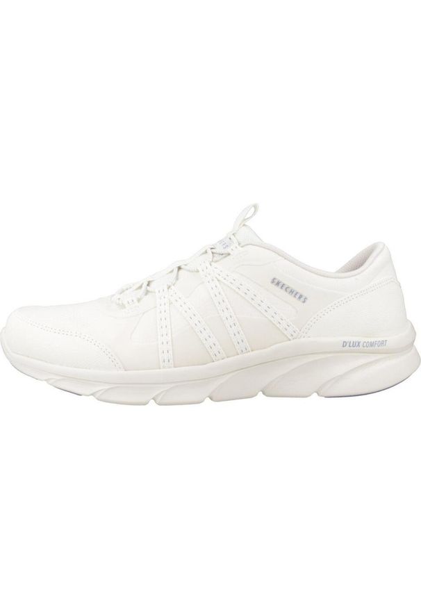 skechers - Buty SKECHERS COMFORT - HARM Biały. Kolor: biały. Materiał: syntetyk, tkanina. Model: Skechers Sport. Sport: turystyka piesza