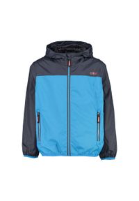 Kurtka przeciwdeszczowa dziecięca CMP 32X5804 Rain Fix Hood. Kolor: czarny, niebieski, wielokolorowy
