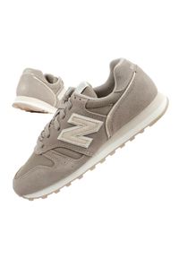 Buty sportowe sneakersy damskie New Balance 373. Okazja: na co dzień. Kolor: beżowy. Materiał: skóra. Model: New Balance 373
