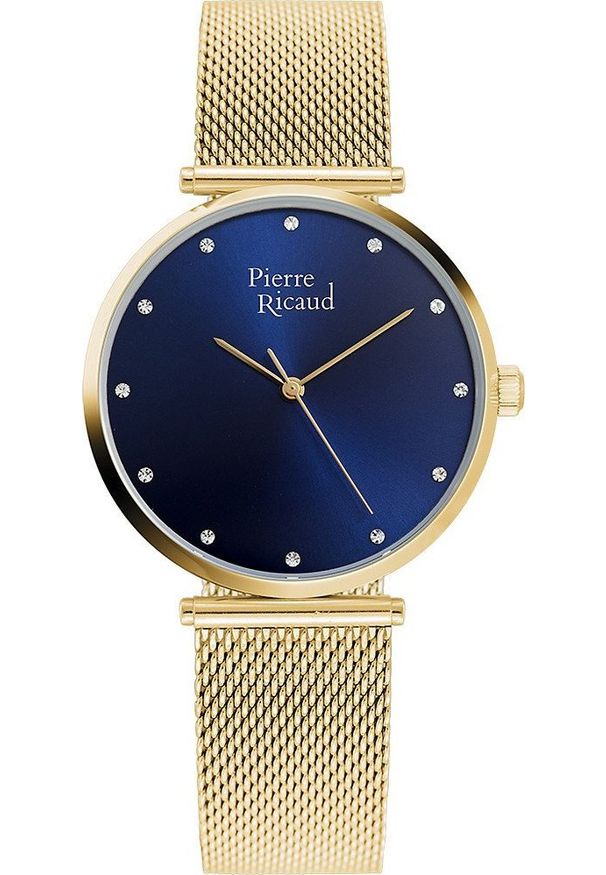 Zegarek Pierre Ricaud Zegarek damski Pierre Ricaud P22035.1145Q złoty. Kolor: złoty