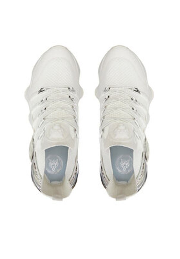 Plein Sport Sneakersy SADS USC0518 STE003N Biały. Kolor: biały. Materiał: materiał
