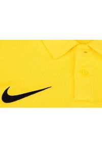 Koszulka sportowa dla dzieci Nike Dry Park 20 Polo. Typ kołnierza: polo. Kolor: żółty