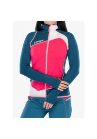 CRAZY - Bluza polarowa damska Crazy Pull Ionic Light. Kolor: różowy. Materiał: polar #1