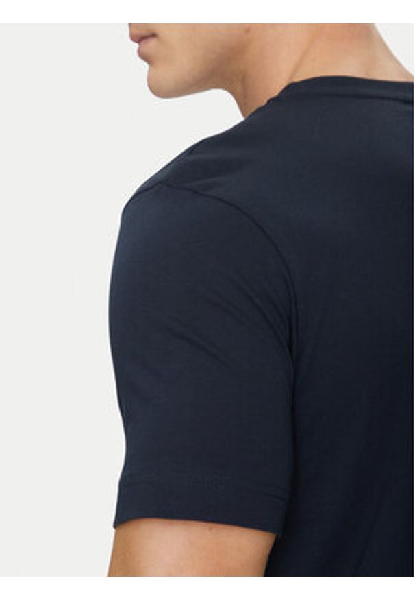 JOOP! T-Shirt 17 JJ-03Brisko 10017941 30044674 Granatowy Regular Fit. Kolor: niebieski. Materiał: bawełna