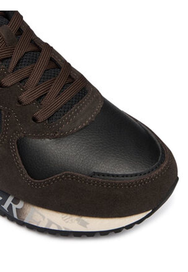 Replay - REPLAY Sneakersy GMS9I .000.C0008L Brązowy. Kolor: brązowy. Materiał: skóra