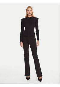 Gaudi Sweter 521FD53036 Czarny Slim Fit. Kolor: czarny. Materiał: syntetyk #4