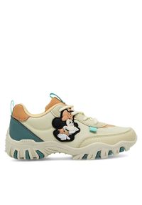 Sneakersy Mickey&Friends. Kolor: beżowy