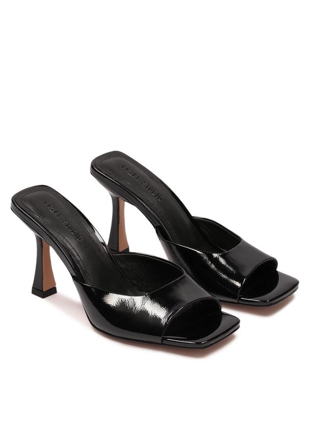 Klapki Kazar Studio Elde 81103-L9-00 Czarny. Kolor: czarny