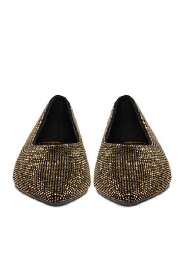 Eva Minge Baleriny EO-NAYA-LT1408-17-1 Czarny. Kolor: czarny. Materiał: skóra, syntetyk