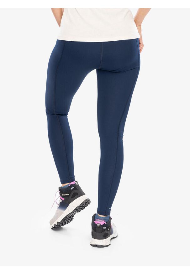 columbia - Legginsy damskie Columbia Boundless Trek Legging. Kolor: niebieski. Sport: turystyka piesza