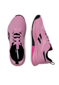 Reebok Buty na siłownię Nanoflex Tr 2 100074541 Różowy. Kolor: różowy. Materiał: mesh, materiał. Sport: fitness #8