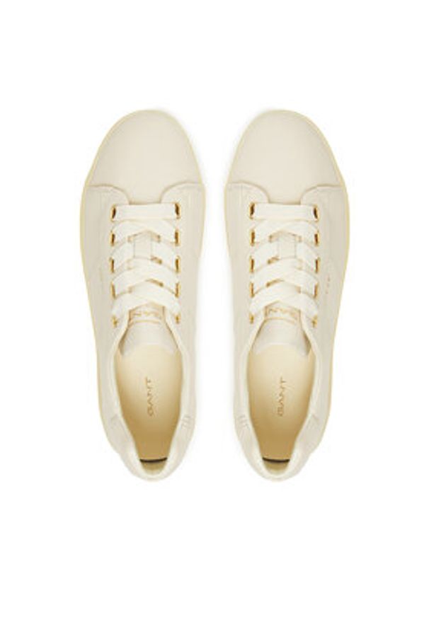 GANT - Gant Sneakersy 30531969 Beżowy. Kolor: beżowy. Materiał: skóra