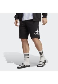 Adidas - Szorty Essentials Big Logo French Terry. Kolor: biały, czarny, wielokolorowy. Sport: fitness