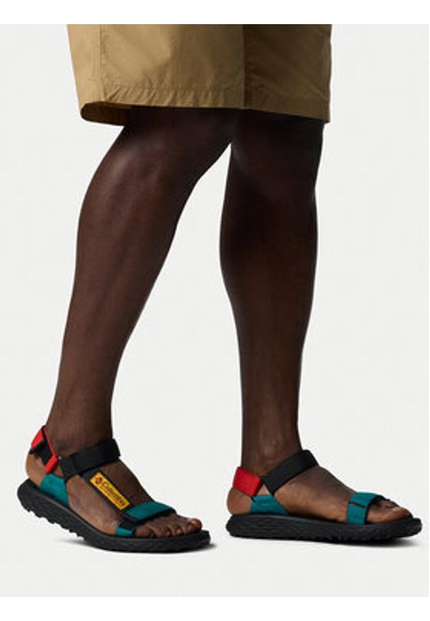 columbia - Columbia Sandały Konos Globetrot 2126931 Zielony. Kolor: zielony. Materiał: materiał