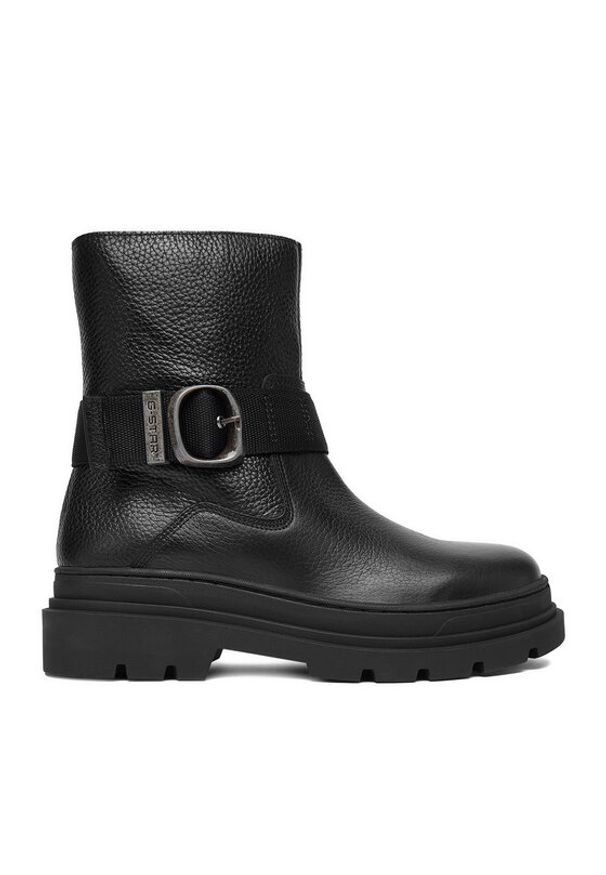 G-Star RAW - G-Star Raw Botki CEO-WI45-VR-3400-02 Czarny. Kolor: czarny. Materiał: skóra