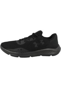 Buty do biegania męskie Under Armour Charged Pursuit 3. Kolor: czarny