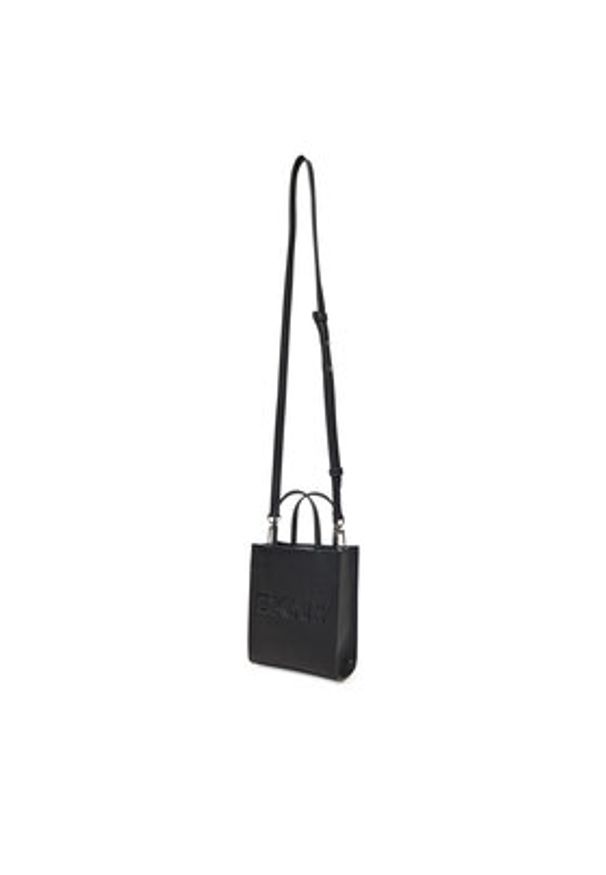 DKNY Torebka R44AZI34 Czarny. Kolor: czarny. Materiał: skórzane