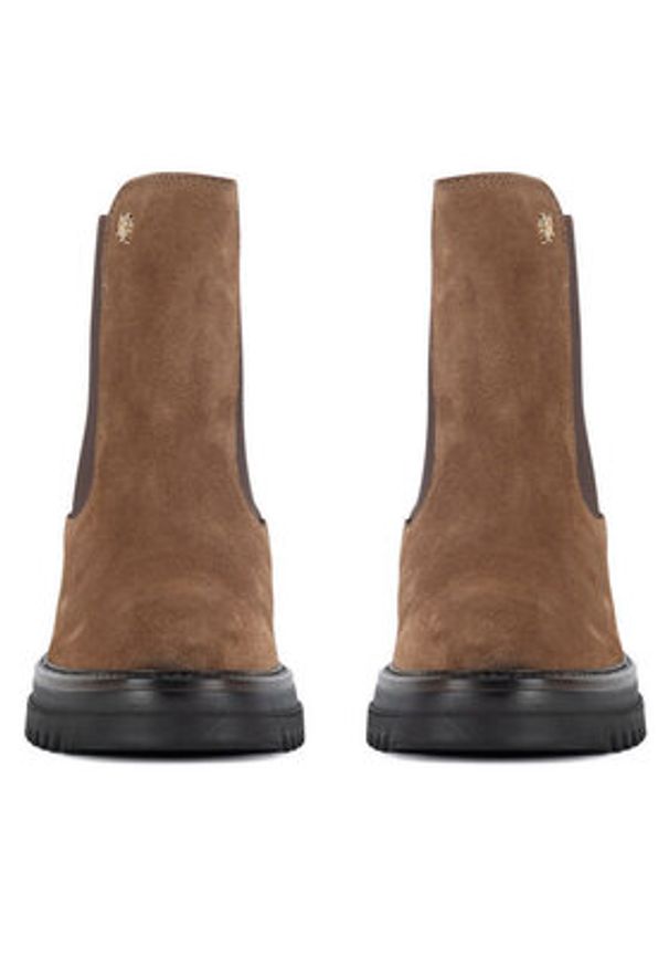 MEXX Sztyblety MX/004C-WB Brązowy. Kolor: brązowy. Materiał: zamsz, skóra