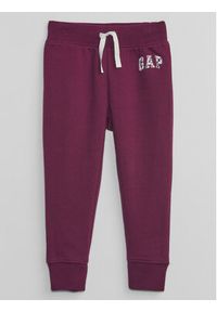 GAP - Gap Spodnie dresowe 789629-06 Fioletowy Regular Fit. Kolor: fioletowy. Materiał: bawełna