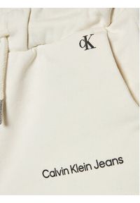 Calvin Klein Jeans Komplet dziecięcy Logo IG0IG01515 Écru Regular Fit. Materiał: bawełna #7