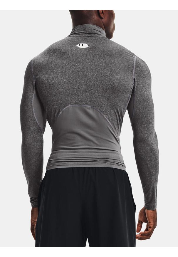 Koszulka fitness męska Under Armour Ua Hg Armour Comp Mock z długim rękawem. Kolor: szary. Długość rękawa: długi rękaw. Długość: długie. Sport: fitness