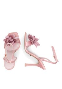 DeeZee Sandały LH24017-1 Różowy. Kolor: różowy. Materiał: materiał #2