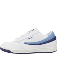 Fila - Kapcie FILA ORIGINAL TENNIS 83 Biały. Kolor: biały. Materiał: syntetyk, tkanina, skóra. Sport: turystyka piesza