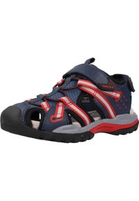 Geox - Sandały GEOX J BOREALIS BOY B Niebieski. Kolor: niebieski. Materiał: syntetyk, tkanina. Sezon: lato