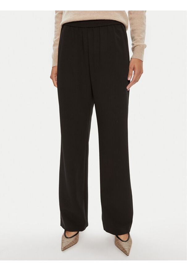 MAX&Co. Spodnie materiałowe Pret 2426136071200 Czarny Regular Fit. Kolor: czarny. Materiał: syntetyk