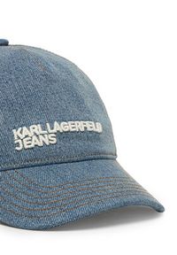 Karl Lagerfeld Jeans Czapka z daszkiem B2W33002 Niebieski jasny. Kolor: niebieski. Materiał: bawełna #2