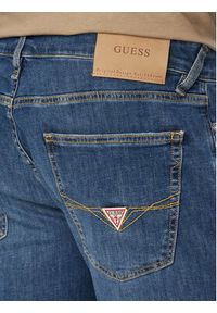 Guess Szorty jeansowe M6GD01 D0756 Niebieski Regular Fit. Kolor: niebieski. Materiał: bawełna #5