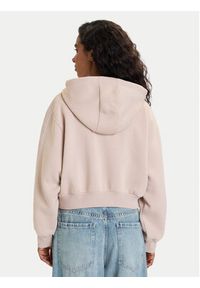 Guess Bluza V5BQ11 KB681 Beżowy Oversize. Kolor: beżowy. Materiał: bawełna #5