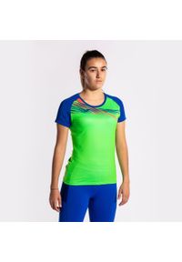 Damski jersey Joma Elite X. Kolor: czerwony, różowy, niebieski, wielokolorowy. Materiał: jersey #2